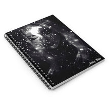 Load image into Gallery viewer, Dark Moon Spiral Notebook - Ruled Line
