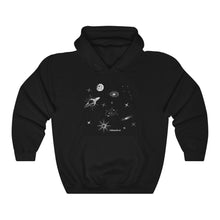 Load image into Gallery viewer, Cosmic Dreamer Hooded Sweatshirt
